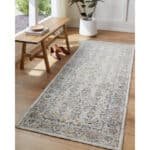 Stepfon Traditional Off-White/Amber Area Rug - Image 3