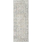 Stepfon Traditional Medium Gray Area Rug - Image 3