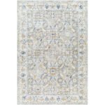 Stepfon Traditional Medium Gray Area Rug