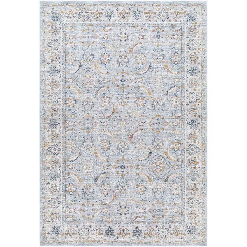 AAAB8100-6796_76f8b412-ebae-416f-8c04-6d77dfce01f5-1 Stepfon Traditional Ice Blue Area Rug - Image 1