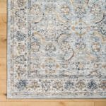 Stepfon Traditional Ice Blue Area Rug - Image 5