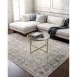 Stepfon Traditional Medium Brown Area Rug - Image 2