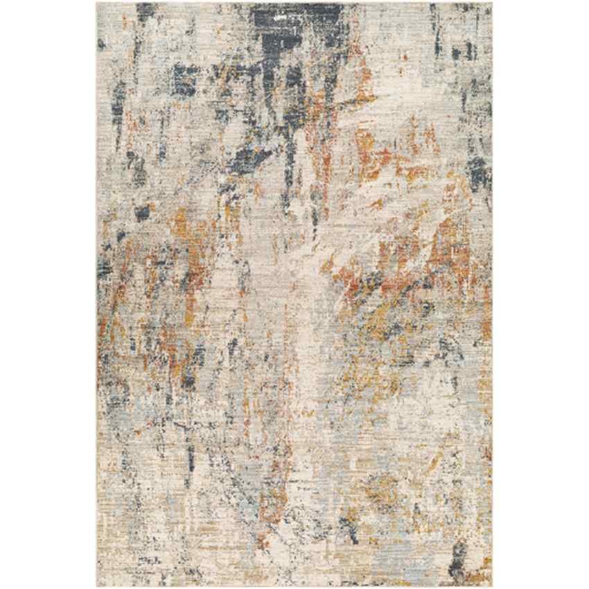 AAAB8108-6796-1 Davetta Modern Charcoal Area Rug - Image 1