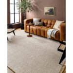 Kimi Solid and Border Mocha Area Rug - Becki Owens x Livabliss - Image 2