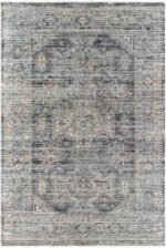 Margaret Traditional Grass Green/Charcoal Washable Area Rug - Becki Owens x Livabliss - Image 2