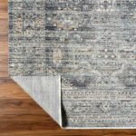 Margaret Traditional Grass Green/Charcoal Washable Area Rug - Becki Owens x Livabliss - Image 7