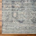 Margaret Traditional Grass Green/Charcoal Washable Area Rug - Becki Owens x Livabliss - Image 6