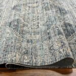 Margaret Traditional Grass Green/Charcoal Washable Area Rug - Becki Owens x Livabliss - Image 4