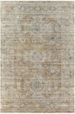 Margaret Traditional Golden Brown/Ivory Washable Area Rug - Becki Owens x Livabliss - Image 2