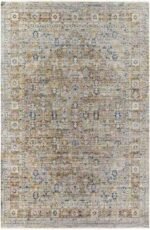 Margaret Traditional Dark Olive/Ivory Washable Area Rug - Becki Owens x Livabliss - Image 2