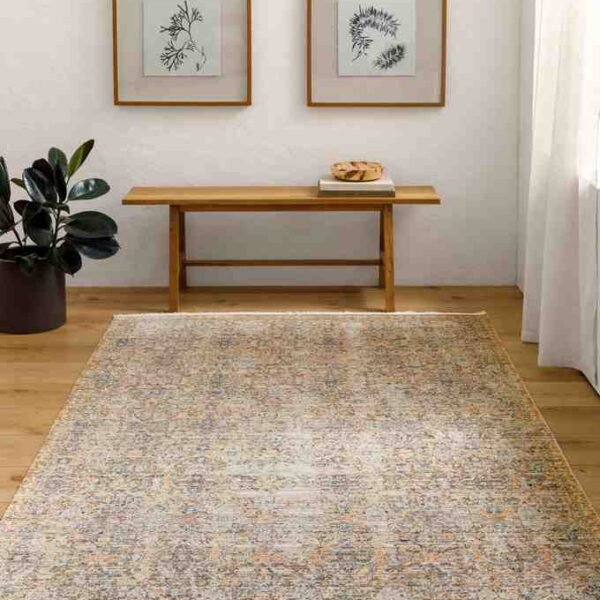 Margaret Traditional Brown Washable Area Rug - Becki Owens x Livabliss