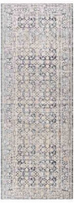 Margaret Traditional Dark Blue Washable Area Rug - Becki Owens x Livabliss - Image 12