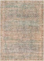 Marlene Traditional Light Brown/Emerald Area Rug - Becki Owens x Livabliss - Image 3