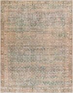 Marlene Traditional Light Brown/Emerald Area Rug - Becki Owens x Livabliss - Image 5