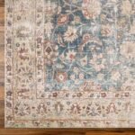 Marlene Traditional Tan/Dark Green Area Rug - Becki Owens x Livabliss - Image 5