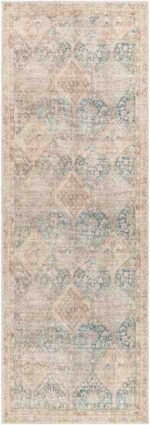 Marlene Traditional Light Beige/Emerald Area Rug - Becki Owens x Livabliss - Image 4