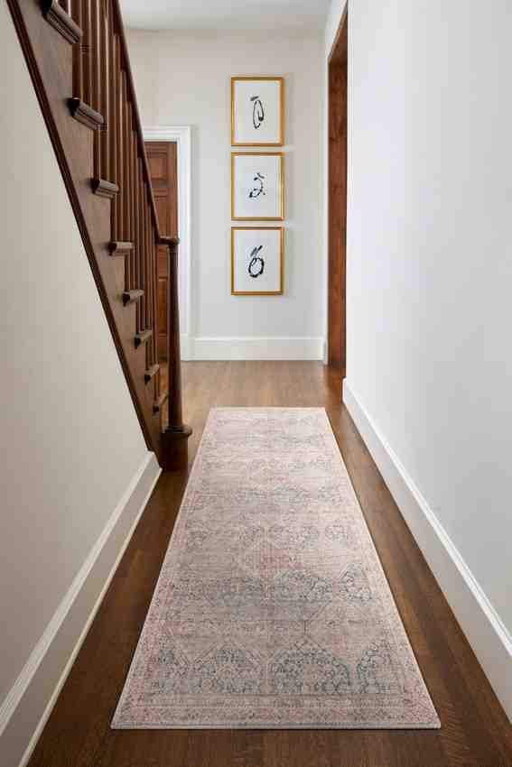 AAAB8181-Runner-roomscene_201-1 Marlene Traditional Light Beige/Emerald Area Rug - Becki Owens x Livabliss - Image 1