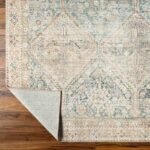 Marlene Traditional Light Beige/Emerald Area Rug - Becki Owens x Livabliss - Image 5