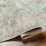 Maritsa Traditional Dusty Sage Washable Area Rug - Image 4