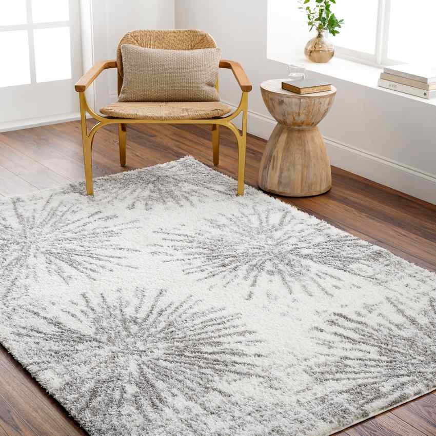 AAAB8210-roomscene_201-1 Sheronica Modern Light Brown Area Rug - Image 1