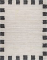 Ananias Modern Black Area Rug