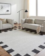 Ananias Modern Black Area Rug - Image 2
