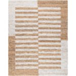 Lev Modern Light Brown/Light Beige Area Rug
