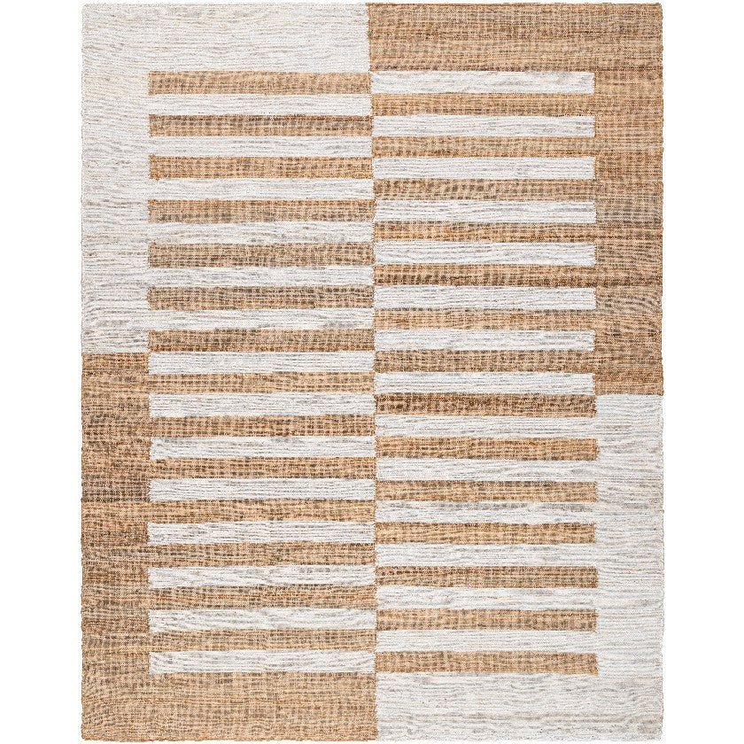 AAAB8278-810_b6792146-a00a-476f-868e-01a212e5d76a-1 Lev Modern Light Brown/Light Beige Area Rug - Image 1