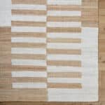 Lev Modern Light Brown/Light Beige Area Rug - Image 6