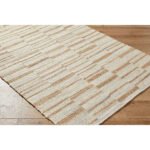 Oglethorpe Modern Light Beige Area Rug - Image 4