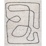 Yamira Modern Black/Light Beige Area Rug - Image 2