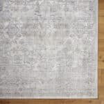 Zerrick Traditional Light Gray Area Rug - Image 7