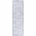 Tamea Traditional Metallic - Silver Area Rug - Image 2
