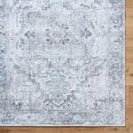 Tamea Traditional Metallic - Silver Area Rug - Image 6