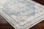 Heiereind Traditional Navy Area Rug - Image 4