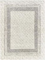 Vada Modern Ivory/Black Area Rug - Image 2