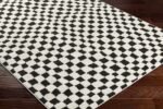 Ilea Modern Black/Ivory Area Rug - Image 7
