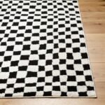 Ilea Modern Black/Ivory Area Rug - Image 5