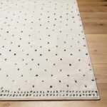 Monisha Modern Ivory/Black Area Rug - Image 5