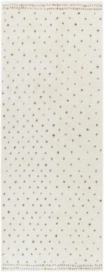 Monisha Modern Ivory/Brown Area Rug - Image 3