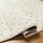 Monisha Modern Ivory/Brown Area Rug - Image 7