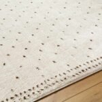 Monisha Modern Ivory/Brown Area Rug - Image 5
