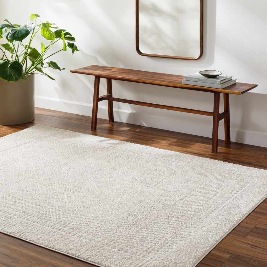 AAAB8428-roomscene_201_d262994b-e323-4cc6-a540-ac777c2f9d6b-1 Vada Modern Ivory/Off-White Area Rug - Image 1
