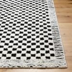 Zechariah Modern Ivory/Black Area Rug - Image 5