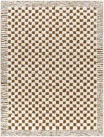 Zechariah Modern Ivory/Brown Area Rug - Image 2