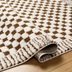 Zechariah Modern Ivory/Brown Area Rug - Image 5
