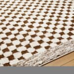 Zechariah Modern Ivory/Brown Area Rug - Image 3