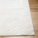 Zechariah Modern Ivory/Off-White Area Rug - Image 4