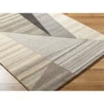 Lollum Modern Metallic - Silver Area Rug - Image 8