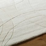 Besancon Modern Light Silver Area Rug - Image 2